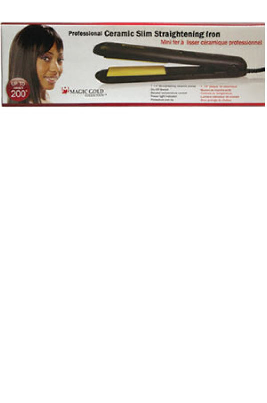 Magic Gold Ceramic Slim Straightening Iron 1186