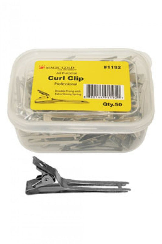 Magic Gold-1192 Curl Clip (50 pc/Jar)