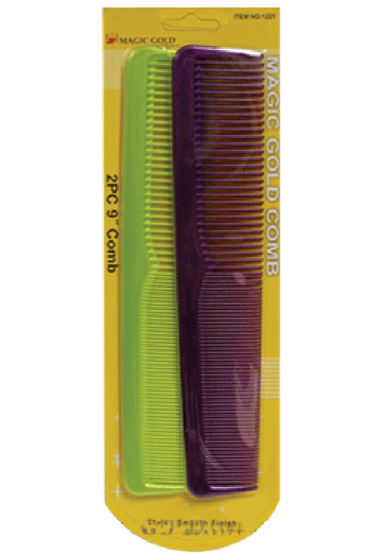 Magic Gold-1221 2pc 9" Comb -dz