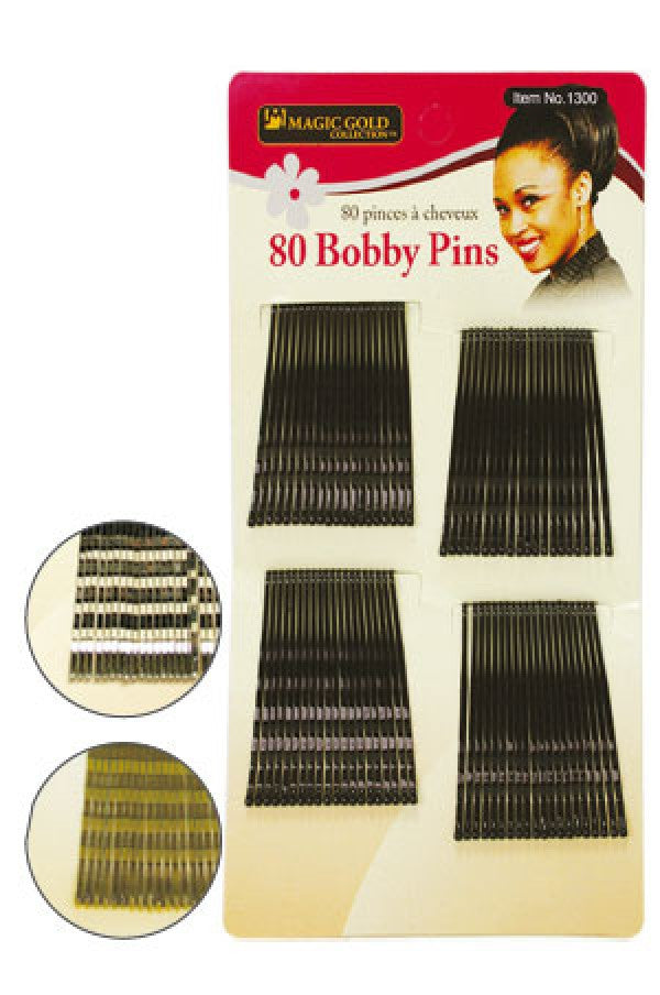 Magic Gold-1300 80 Bobby Pins -dz