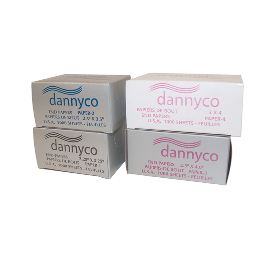 Dannyco Sundries End Wraps 2 1/4" x 3 1/4" (1000 sheets) 1 Box