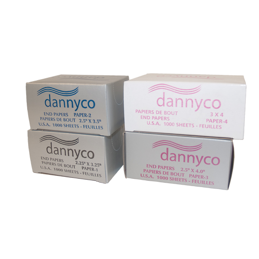 Dannyco Sundries End Wraps 2 1/2" x 3 1/2" (1000 sheets) 1 Box