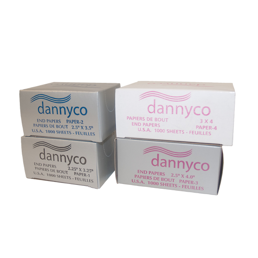 Dannyco Sundries End Wraps 2 1/2 Inch x 4 Inch 1 Box