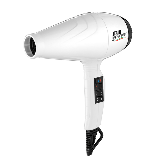 Dannyco Electrical BaByliss Pro Italo Luminoso Dryer - White