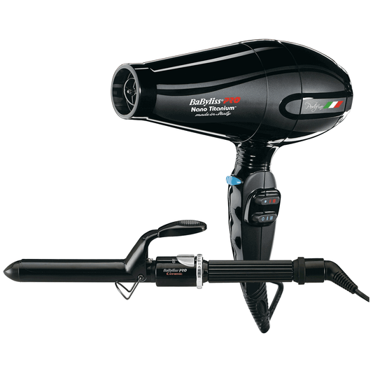 Dannyco Electrical BaByliss Pro Portofino Dryer and 1" Curling Iron