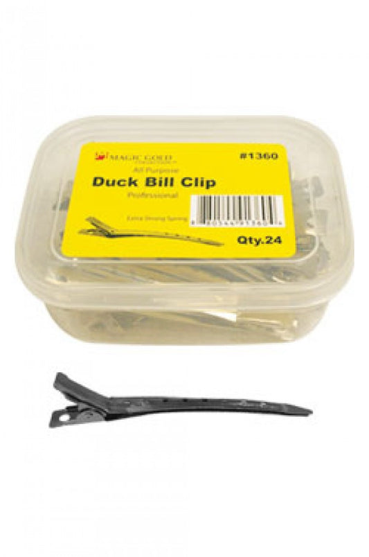 Magic Gold-1360 Duck Bill Clip (24pc/Jar)