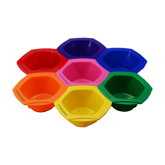 Framar Connect and Color Bowls Rainbow 7 pack