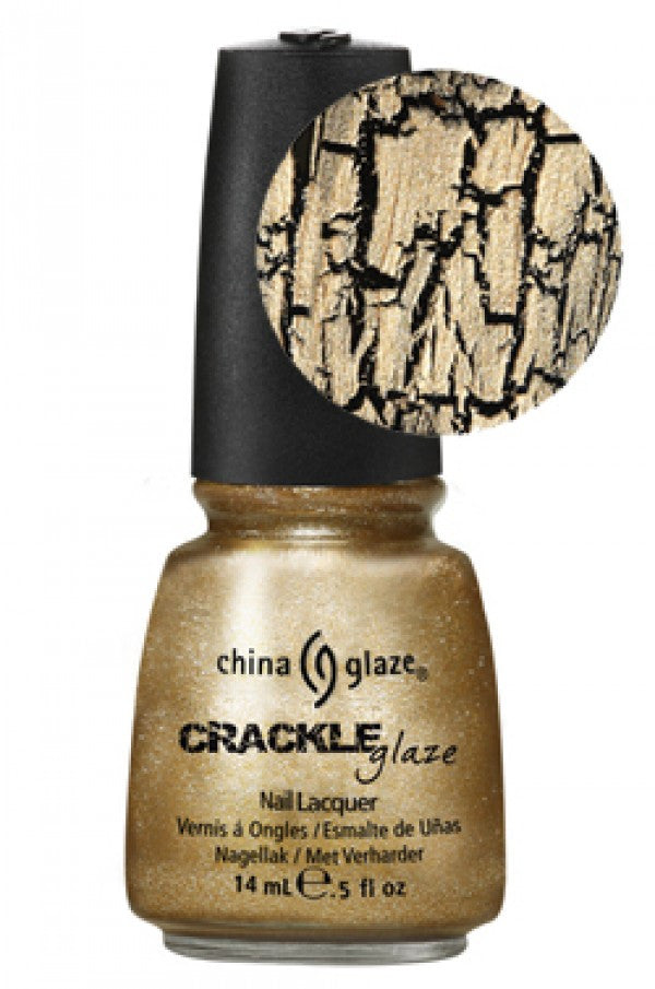 Crackle Glaze Metals Collection Tarnished Gold (Gold)80761