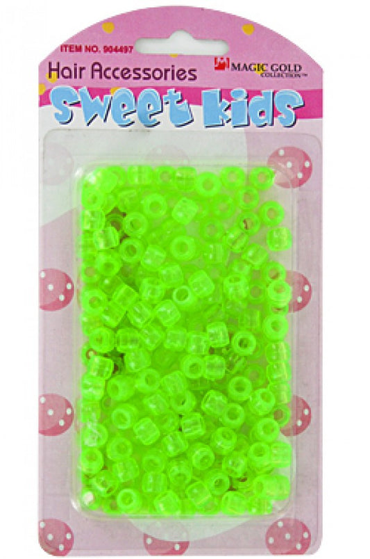 Magic Gold Plastic Bead (S) 1605 Crystal Green