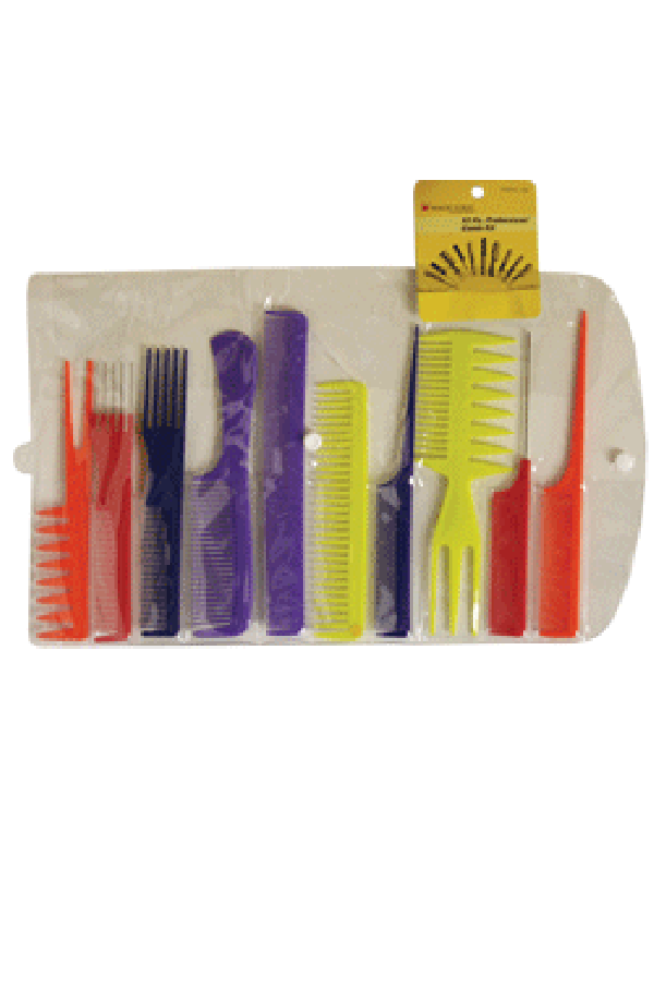 Magic Gold-1726 10pcs Comb Set (Asst) -set