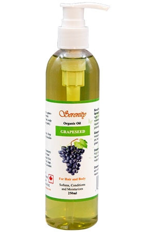 Serenity-9 Organic Oil-Grapeseed (250ml)