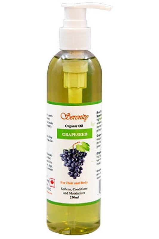 Serenity-9 Organic Oil-Grapeseed (250ml)