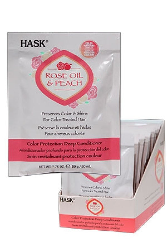 Hask-box 95 Color ProtectConditioner-Rose&Peach1.75oz/12pc/ds