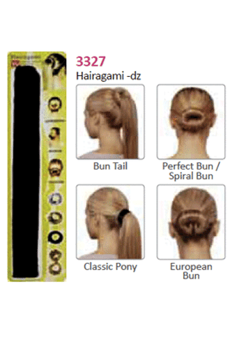 Hairagami Perpect Bun Classic Pony  l3327 - dz