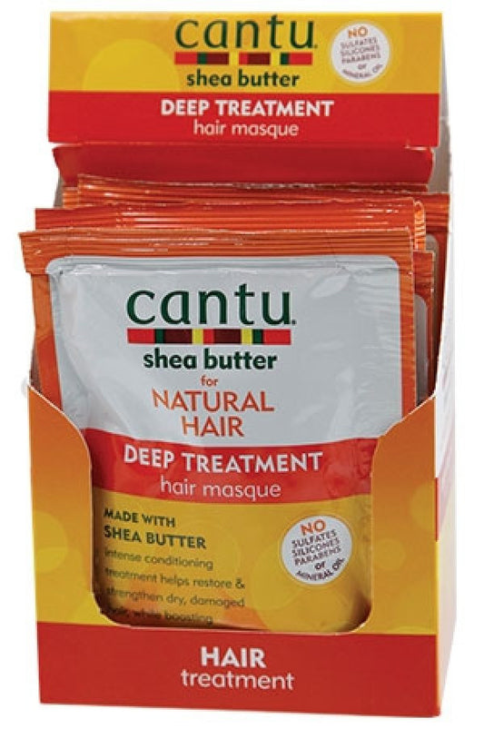 Cantu-67 SheaButter Deep Treatm.Hair Masque(1.75ozx6pc/pk)