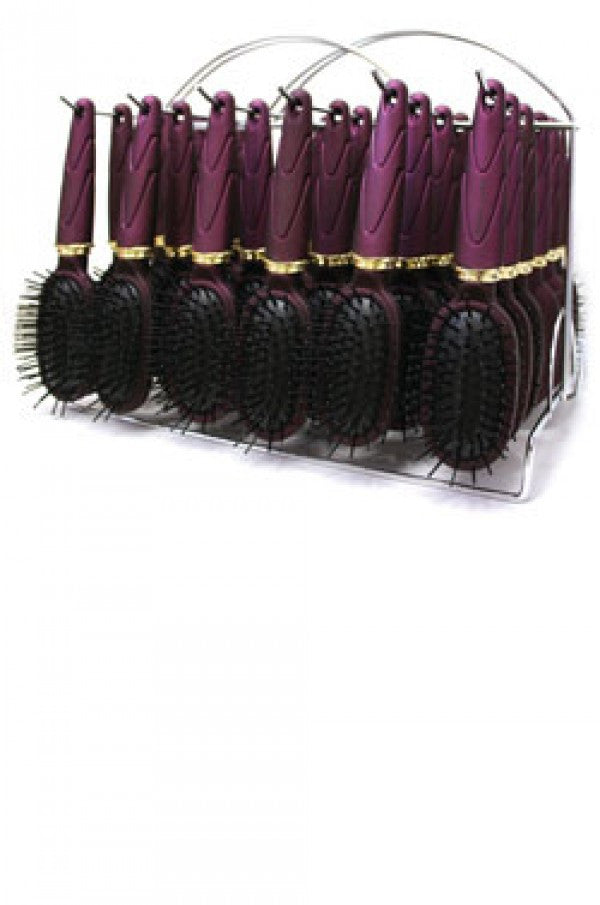 Magic Gold Hair Brush Set Purple 2105