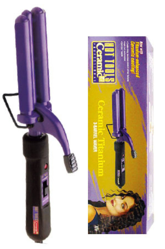 Hot Tools Ceramic 3-Barrel Waver 2184CN