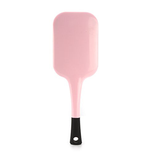 NuAngela Cushioned Paddle Hair Brush (Pink)