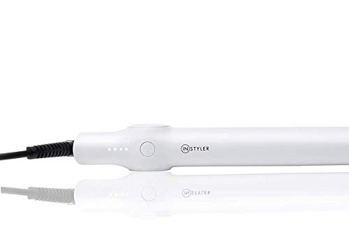 InStyler Curation Hair Styling and Straightening Flat Iron | 1” Tourmaline Ceramic Floating Plates | Four Heat Settings | Automatic Shut Off | Automatic Shut Off-1601027753