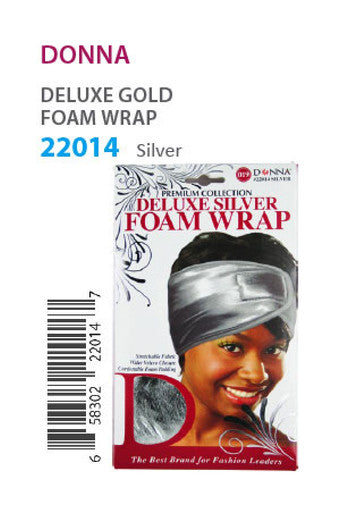 Donna Deluxe Gold Foam Wrap 22014 Silver -dz