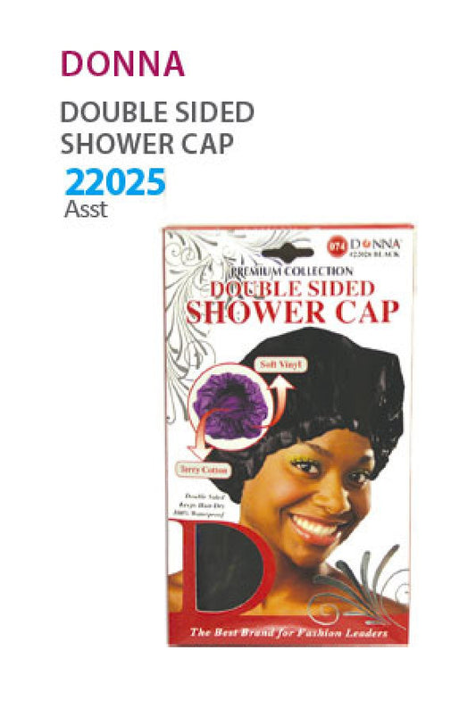 Donna Double Sided Shower Cap (Assort) 22025-dz