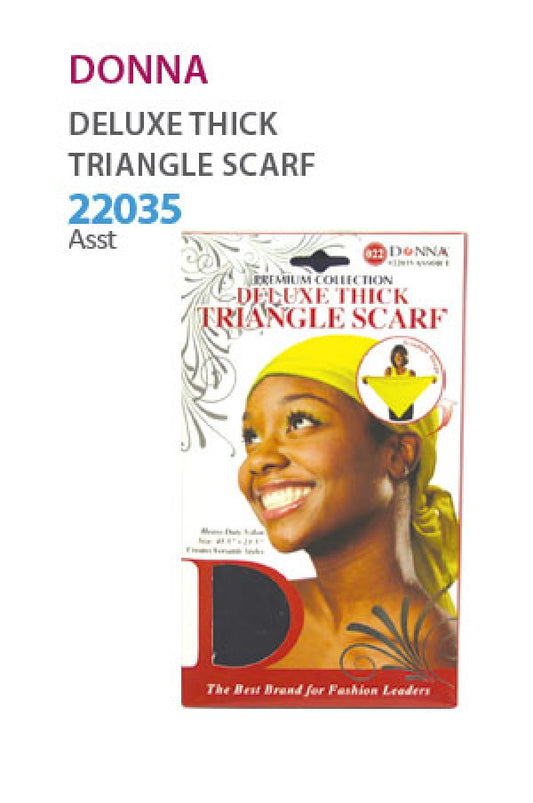 Donna Deluxe Thick Triangle Scarp (Assort) 22035-dz