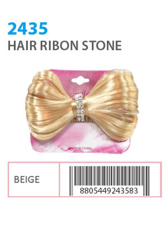 Hair Ribon Stone 2435 Beige - dz