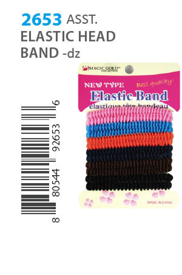 MGC Elastic Band 2653 ASST -dz