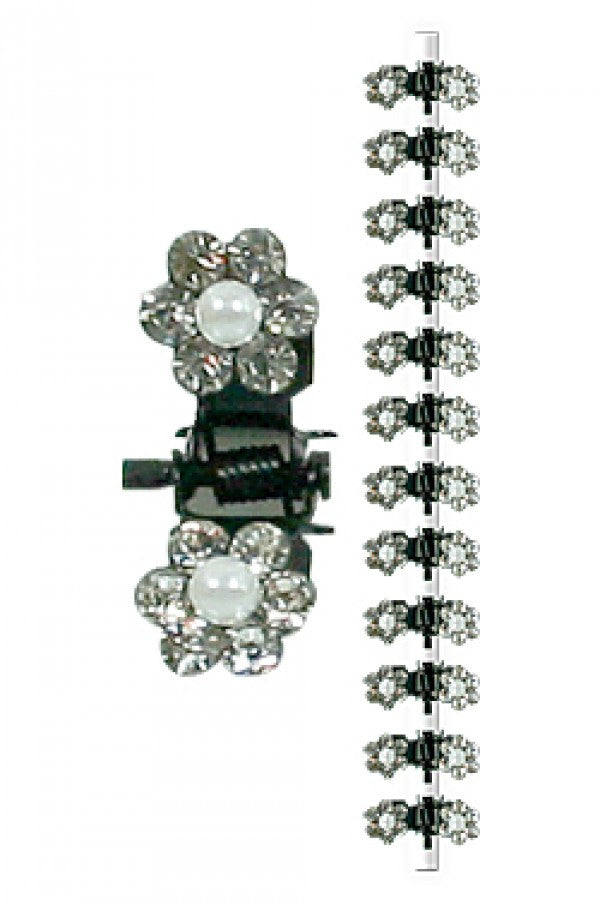 2654 Stone Hair Clip (12 clips)
