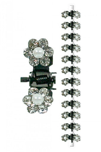 2654 Stone Hair Clip (12 clips)