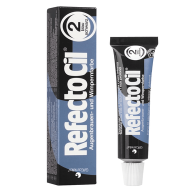 Cosmetic Brands of N. America Cream Hair Dye RefectoCil Blue Black #2 .5 oz.