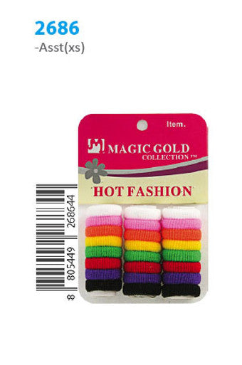 2686 Magic Gold Donut Pony Holder(XS) Asst -dz