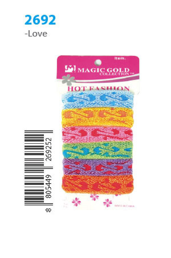 2692 MGC Hot Fashion Ponytail Holder -dz