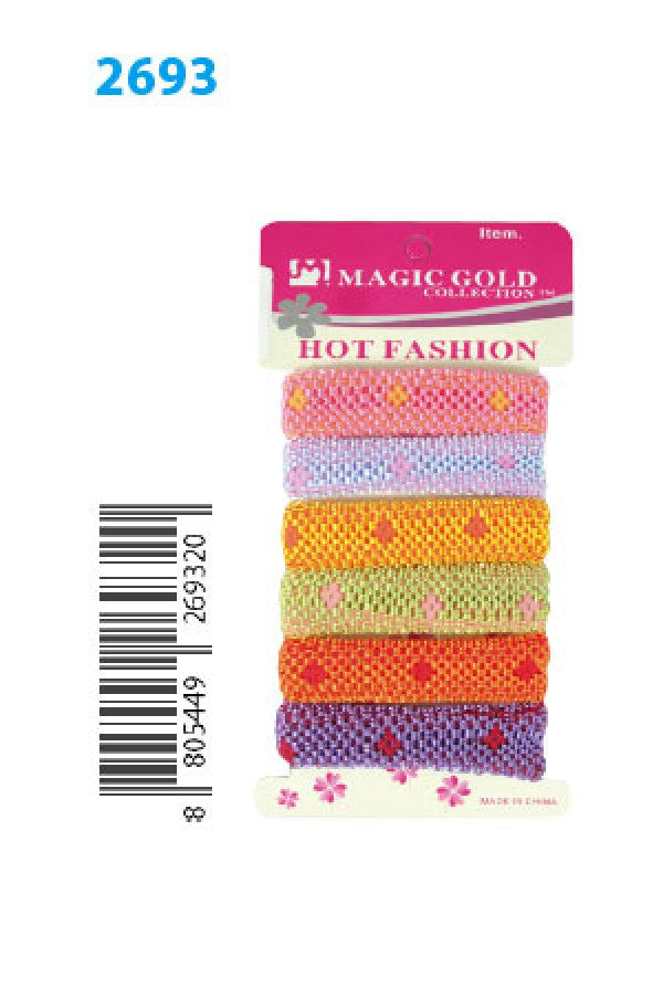 2693 MGC Hot Fashion Ponytail Holder -dz