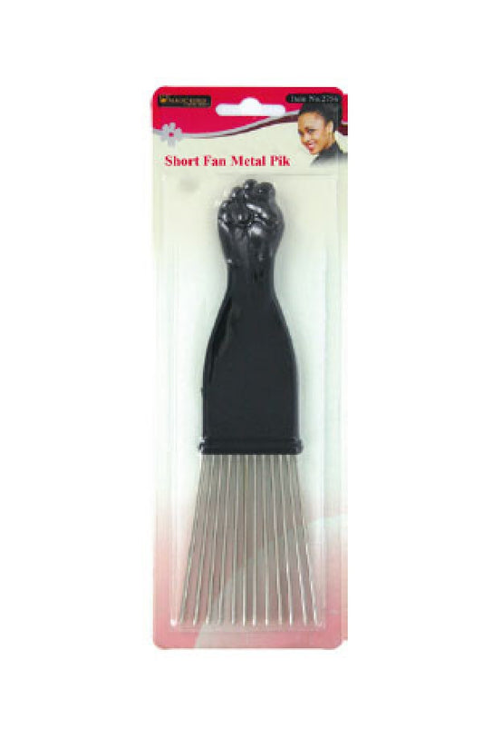 Magic Gold Short Fan Metal Pik 2756 -dz (=2412 without comb)