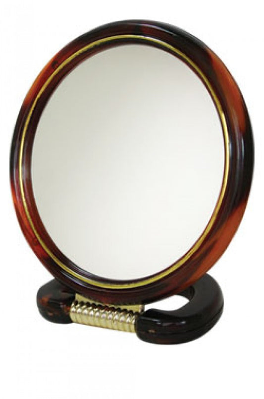 MI-417-8 Stand Two-Side Round Mirror 8"