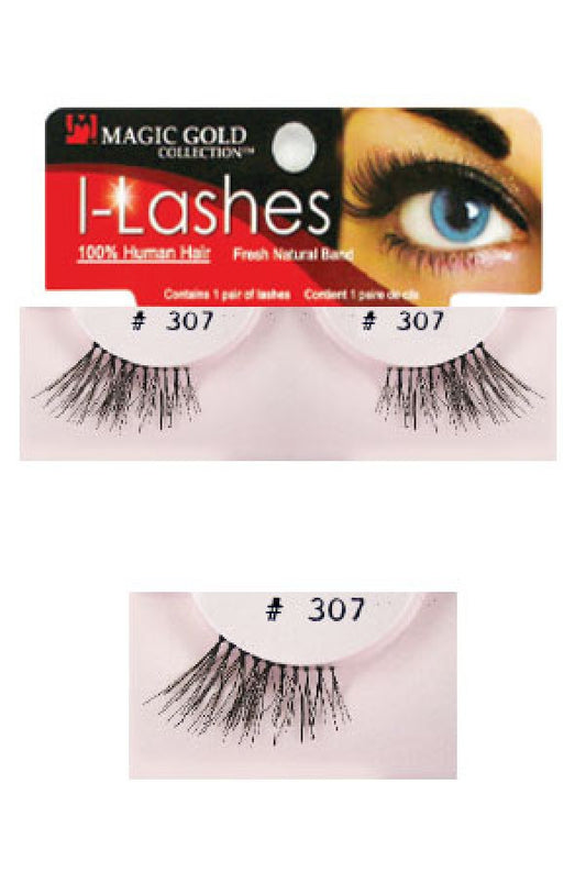 Magic Gold-307 I-lashes 100% Human Hair Fresh Natural Band