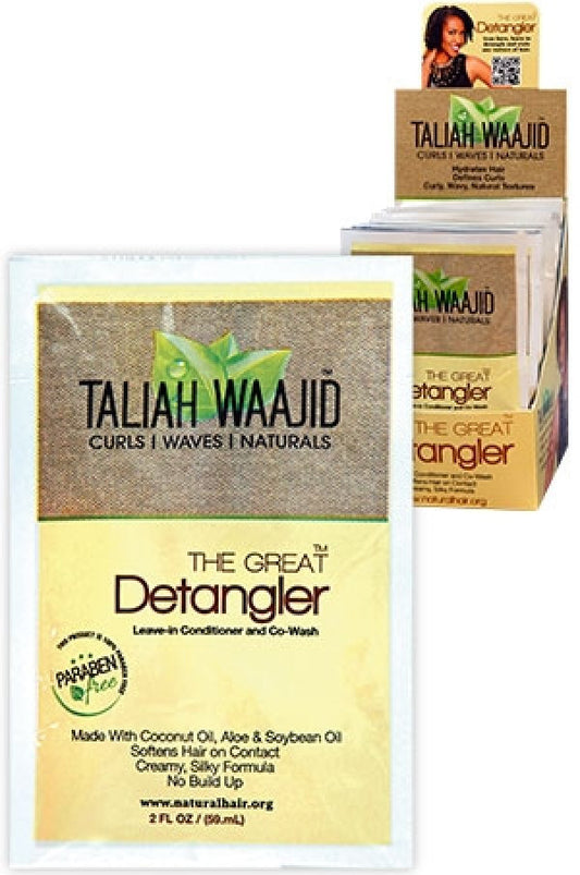 Taliah Waajid-62 Black Earth CWN The Great Detangler(12pc/ds)