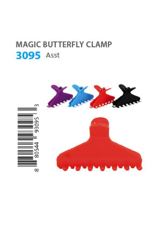 Butterfly Clamp (M, Round Teeth) 3095 Asst -pk