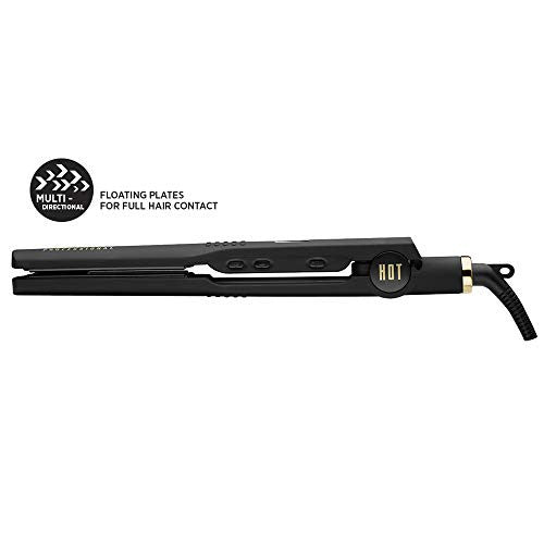 Hot Tools Professional Black Gold Digital Flat Iron, 1 1/4 Inches