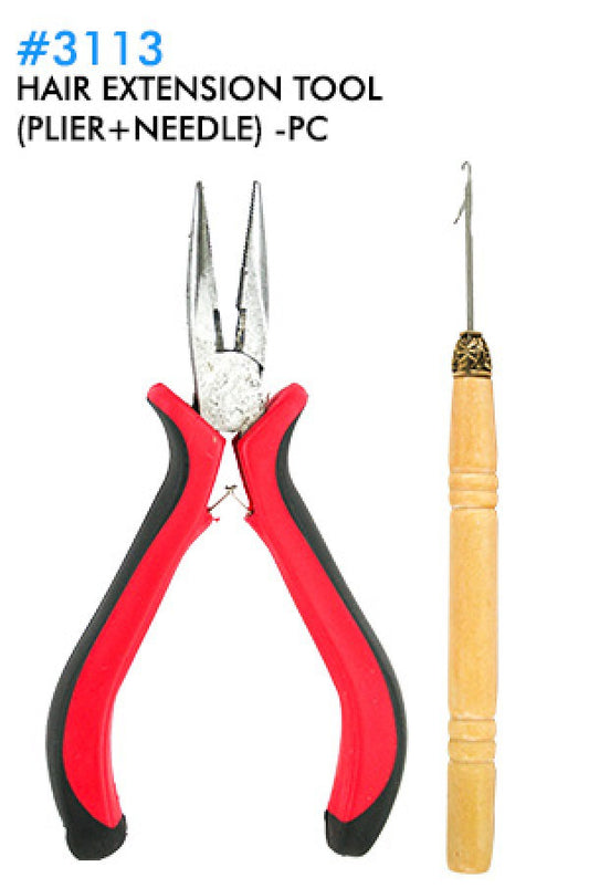 Hair Extension tool(Plier+needle) 3113 -pc
