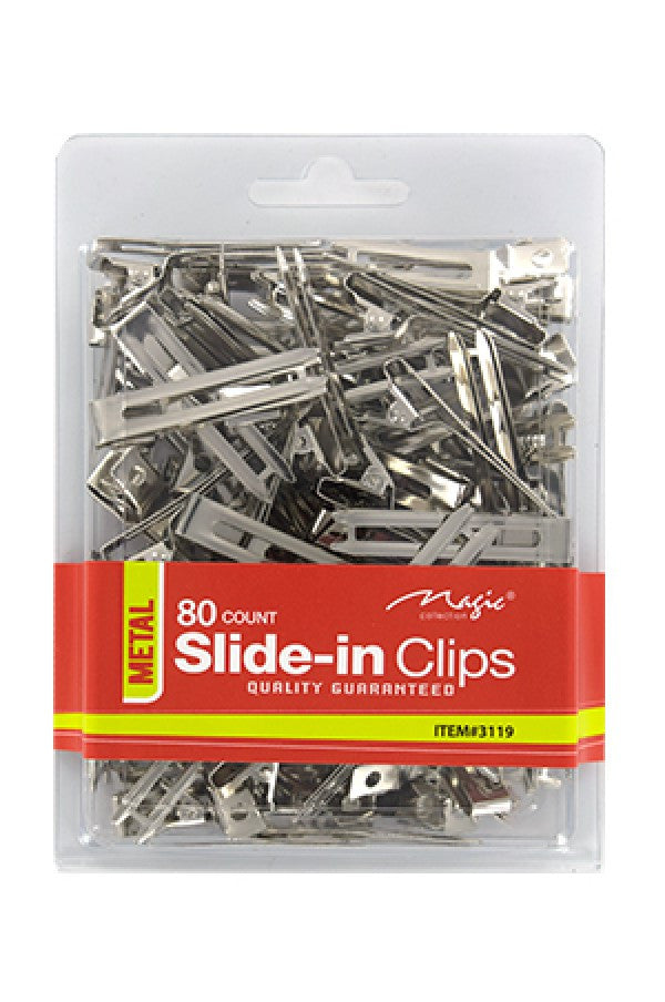 Magic- 3119 Slide-In Clips 80ct -ea