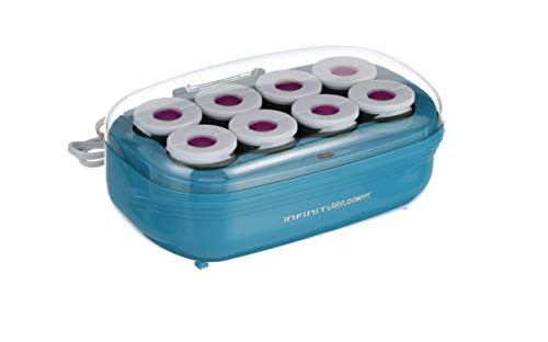 Conair Instant Heat Tourmaline Ceramic Flocked Hot Rollers 2 inch Hot Roller Setter for Mega Volume and Smooth Waves