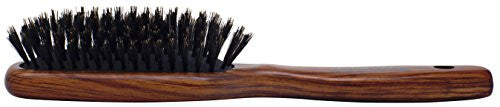 Spornette Deville Sculpting Hair Brush #343 Soft Boar Bristle, Wood Handle, Cushioned Smoothing Brush for Daily Maintenance, Finishing & Adds Shine to Brush Outs and Blow Outs