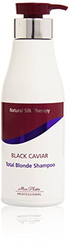 Mon Platin Natural Silk Therapy Total Blonde Shampoo for Blonde Hair 500ml / 7 fl.oz