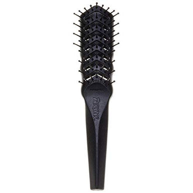 Denman 7 rangées -D100 - Brosse à cheveux ventilée tunnel pour femme avec poils à pointe sphérique en nylon - Conception ergonomique pour démêler et volumiser