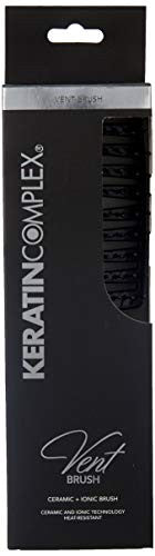 Keratin Ceramic + Ionic Vent Brush, Black