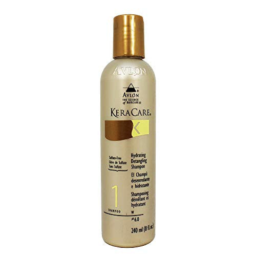 Avlon KeraCare Hydrating Detangling Shampoo (Sulfate-Free Formula) - 8 oz