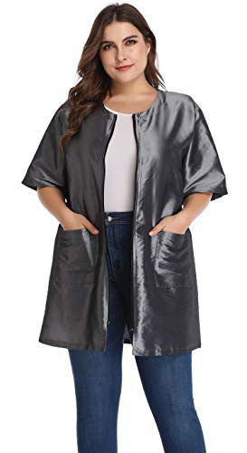 Blouses de toilettage pour coiffeur pour femmes, tablier de barbier, gilet pour salon de coiffure, toiletteurs de chiens, techniciens d'ongles, massothérapeute, esthéticienne