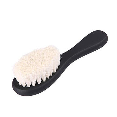 Barber Fade Brush for Man, Barber Duster Brush & Cleaning Brush, Man's Beard Brush (Black)
